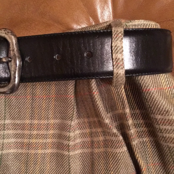 Jones New York linen miniskirt fully lined w/acetate size4 BELT IS NOT INCLUDED - Picture 10 of 13